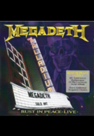 Megadeth - Rust in Peace Live (CD+DVD) cover