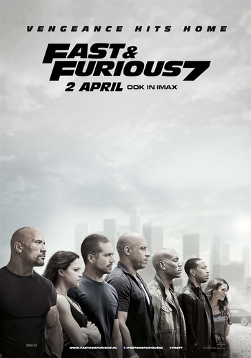 Furious Seven / Fast & Furious 7 cover