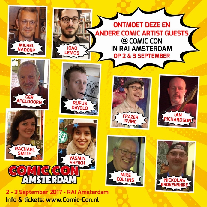 Comic Con 2017 Amsterdam Comic Zone