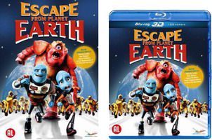 Escape From Planet Earth DVD & Blu ray
