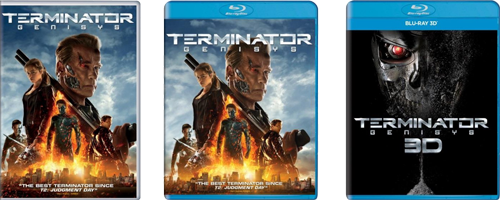 Terminator Genisys DVD & Blu ray 3D