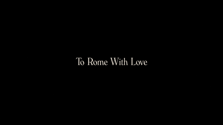 To Rome with Love (Blu-ray)