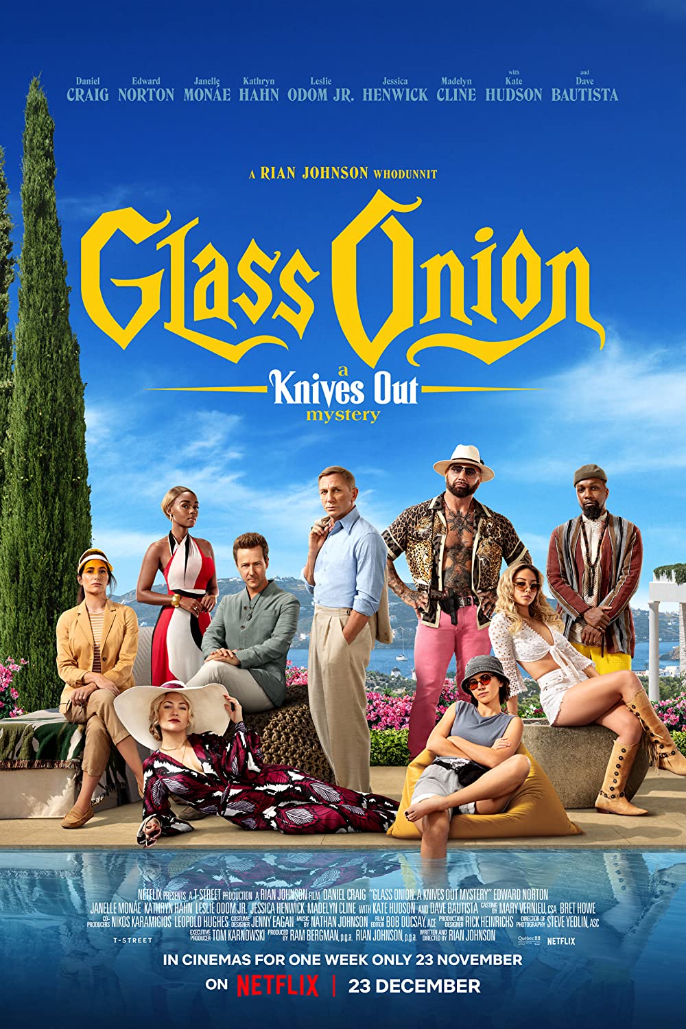 Glass Onion: A Knives Out Mystery (Streaming)