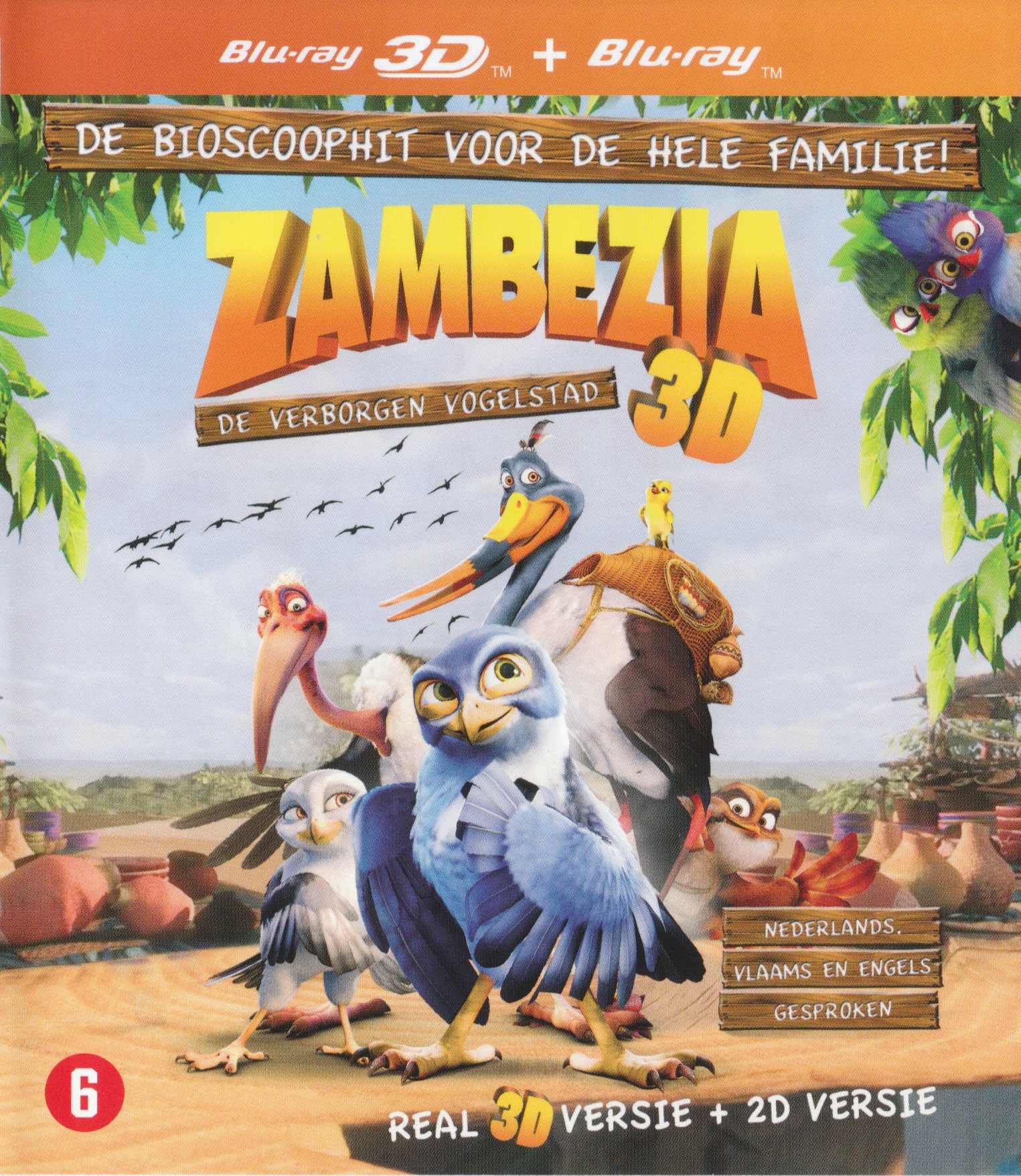Zambezia - De verborgen vogelstad (Blu-ray)