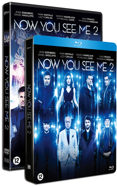 De beruchte illusionisten zijn vanaf 30 nov terug op DVD en Blu-ray in Now You See Me 2