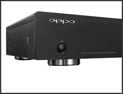 De nieuwe OPPO UDP-203 UHD Blu-ray Disc speler