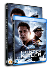 Gerard Butler is de kapitein in HUNTER KILLER -  vanaf 12 april op DVD en Blu-ray Disc