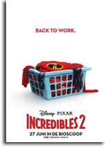 Nu online: de poster en trailer van INCREDIBLES 2 - vanaf juni in de bioscoop