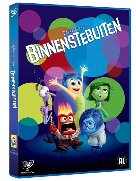Inside Out - Binnenstebuiten is vanaf 18 november te koop op DVD en BD - ook in 3D