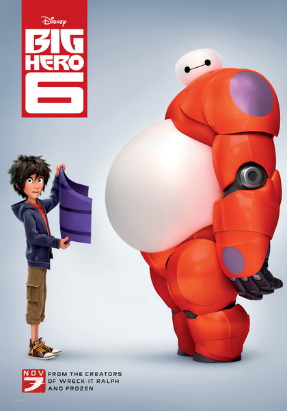 Win 2 vrijkaarten, een vlieger en sleutelhanger van BIG HERO 6
