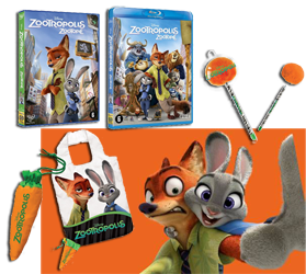 Doe mee met de Zootropolis prijsvraag en win een mooi prijzenpakket