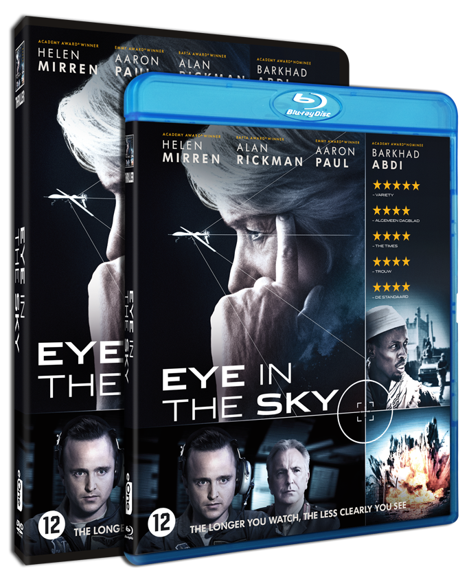 De spannende thriller Eye In The Sky is vanaf 7 september verkrijgbaar 