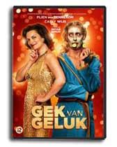 De romantische komedie GEK VAN GELUK is vanaf 28 maart te koop op DVD