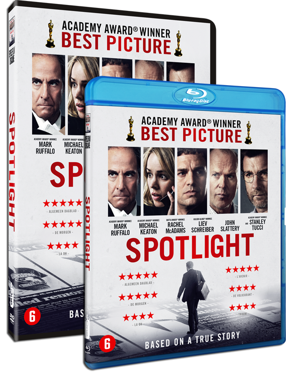 Oscarwinnaar Spotlight nu op DVD en Blu-ray Disc verkrijgbaar
