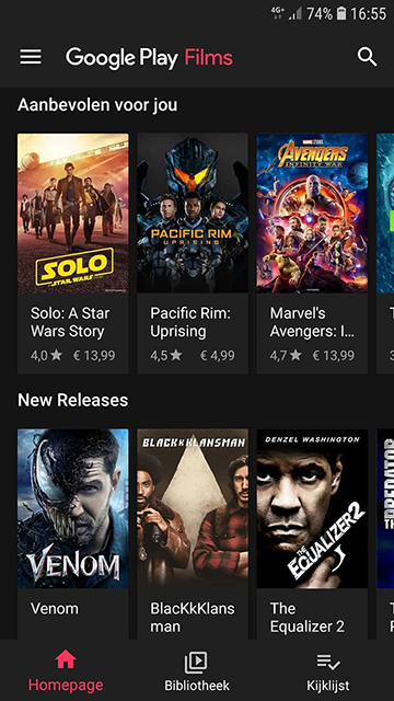 Films kijken met Google Play: dat doe je zo!