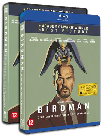 De grote Oscarwinnaar Birdman is vanaf 27 mei verkrijgbaar op DVD en Blu ray