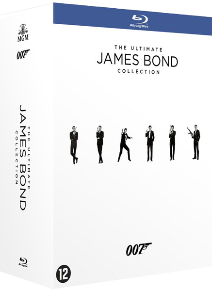 Nieuwe James Bond Blu ray en DVD van James Bond in september, de grootste Film Franchise allertijden!
