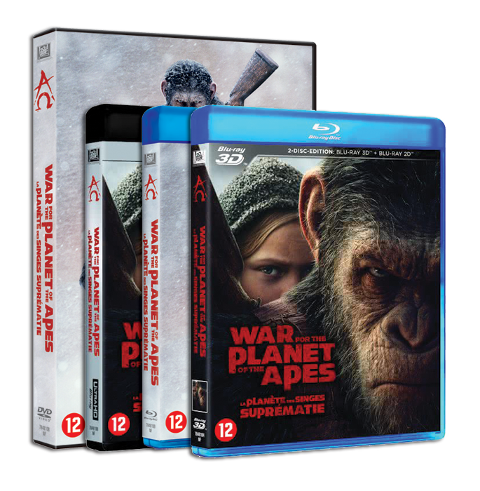 De apen gaan de strijd aan in WAR FOR THE PLANET OF THE APES - binnenkort verkrijgbaar