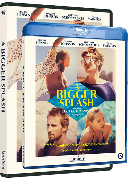 Een zinderende, sexy, zomerse thriller: A Bigger Splash vanaf 9 augustus verkrijgbaar.