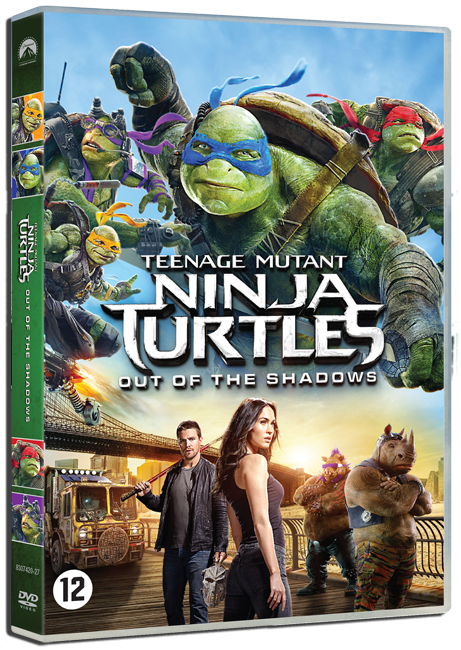 TMNT: Out of Shadows is vanaf 26 oktober verkrijgbaar op DVD, Blu-ray, 3D en 4K UHD