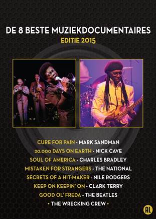 Grote Muzieklegendes in beeld op de 8 DVD-box met De Beste Muziekdocumentaires 
