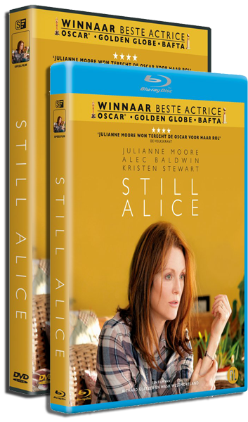 Het Oscarwinnende STILL ALICE is vanaf 20 augustus verkrijgbaar op DVD, BD en VOD