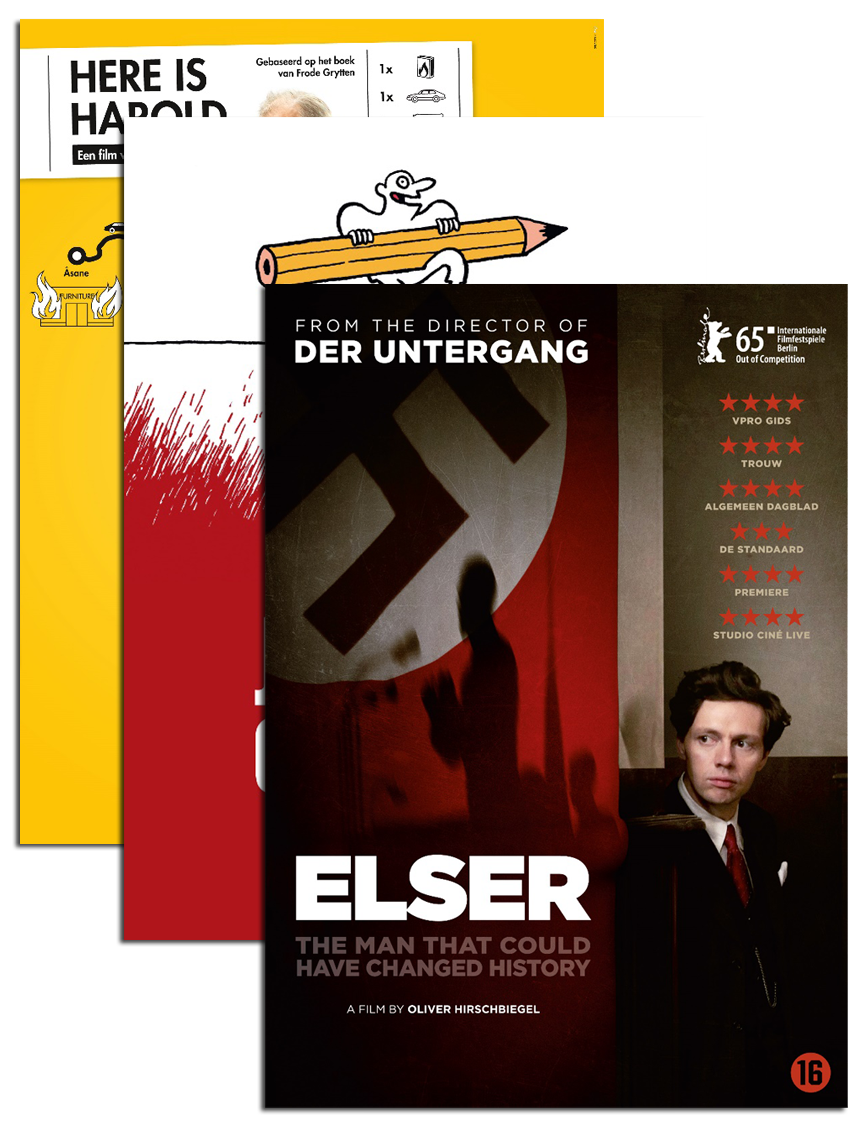 Drie releases van Septemberfilm in april op DVD, VOD en Blu-ray