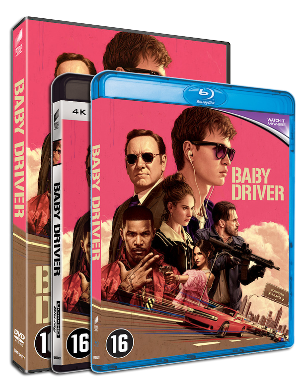 Binnenkort verkrijgbaar op DVD, Blu-ray en UHD: BABY DRIVER