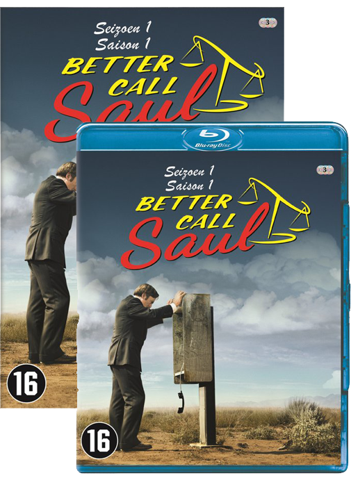 Het eerste seizoen van Better Call Saul is vanaf 18 november te koop op DVD en BD