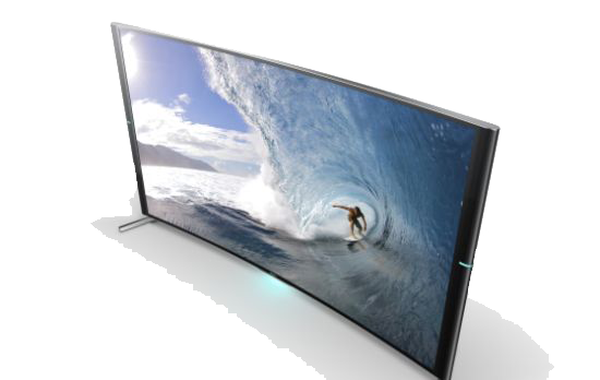 4K gebogen LED-TV nu ook van Sony