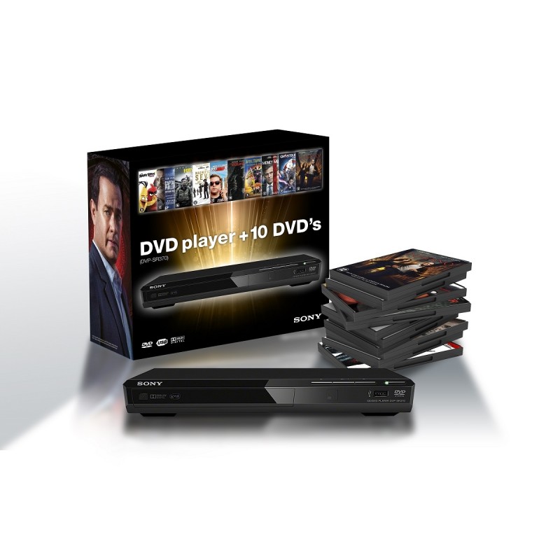 Winactie! Maak kans op een van de 6 Sony DVP 370 DVD-spelers met filmpakket!