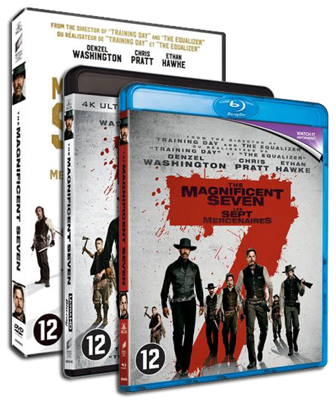 De moderne versie van THE MAGNIFICENT SEVEN - vanaf 24 januari op DVD, BD en UHD