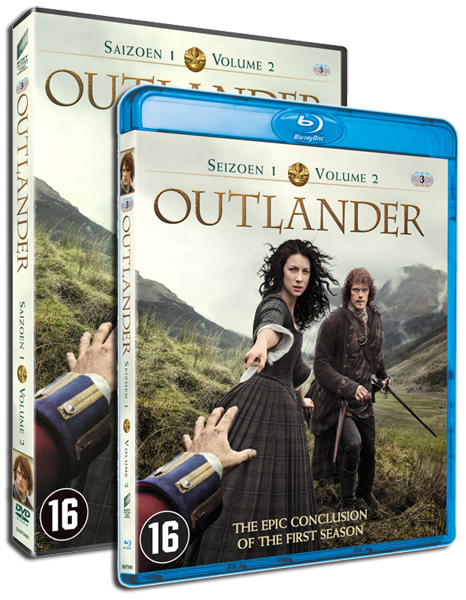 Het tweede deel van het 1e seizoen van Outlander is vanaf 18 november te koop op DVD en BD