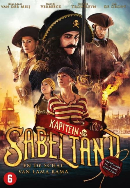 Familiefilm Kapitein Sabeltand en de schat van Lama Rama vanaf 26 november op DVD