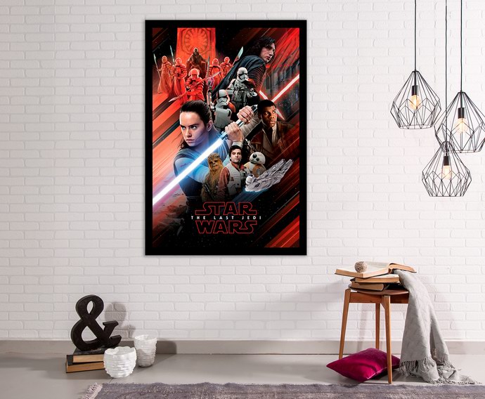 Winactie: win een ingelijste poster van Star Wars: The Last Jedi