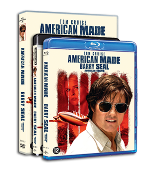 Tom Cruise is CIA-smokkelaar Barry Seal in AMERICAN MADE 