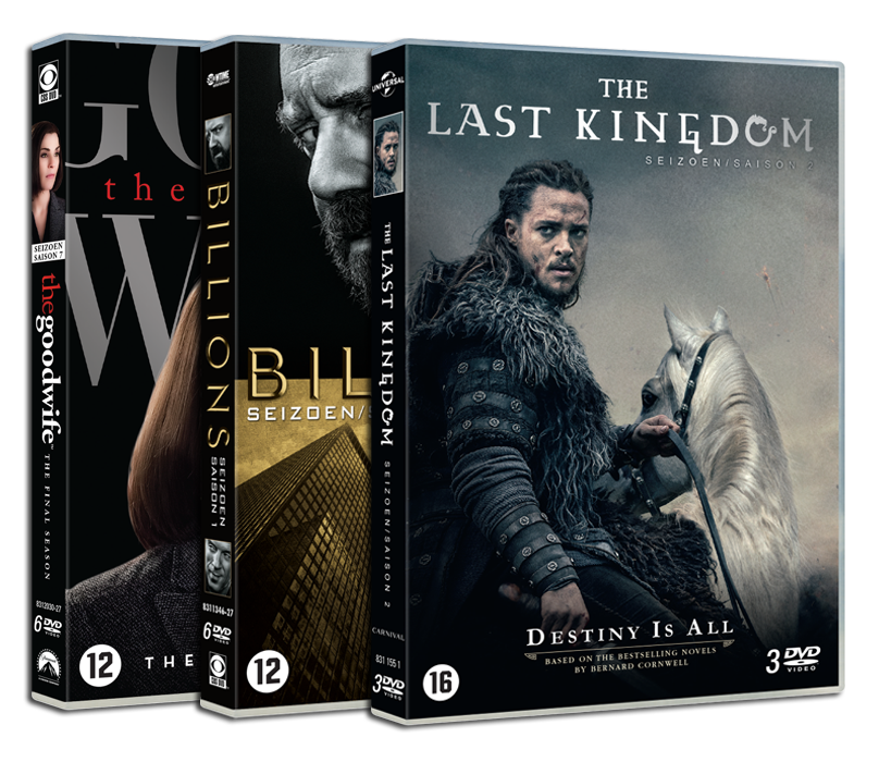 Drie series op DVD en Blu-ray Disc via Universal vanaf 16 augustus
