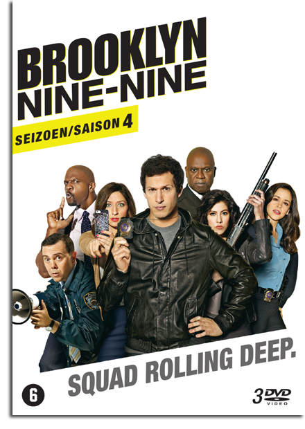 Het 4e seizoen van Brooklyn Nine Nine is vanaf 6 september verkrijgbaar op DVD