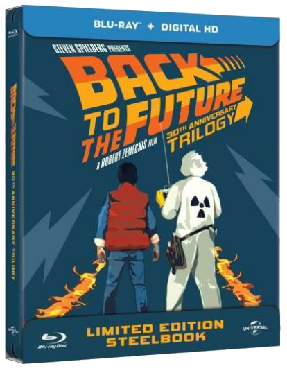 Back to the Future 30th Anniversary Trilogy is verkrijgbaar op Steelbook Blu-ray vanaf 7 oktober