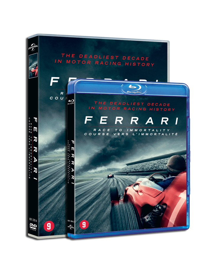 Het begin van Ferrari in de Formule 1: FERARRI - RACE TO IMMORTALITY - binnenkort op DVD en BD
