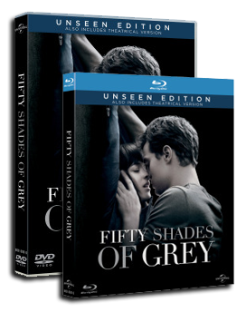 Het veelbesproken Fifty Shades of Grey komt 10 juni uit op DVD, Blu-ray en VOD.