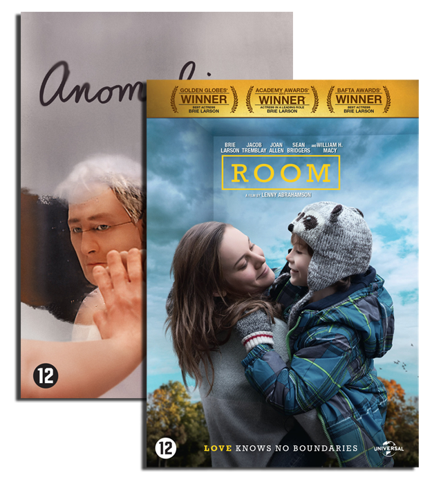 Bekroonde films ROOM en ANOMALISA vanaf 6 juli verkrijgbaar op DVD en Blu-ray