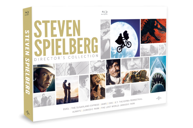 De Steven Spielberg Collection met 8 films op Blu-ray Disc in oktober 