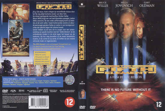 Buena Vista: Fifth Element op DVD - niet anamorf!