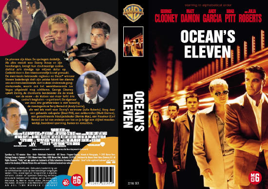 Warner: Oceans Eleven (2001) 21 augustus op DVD