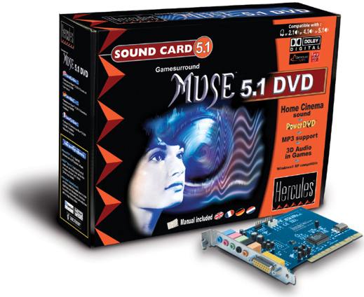 Winnaars Hercules Gamesurround Muse 5.1 DVD