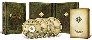 Vooruitblik 4-disc DVD Lord of the Rings (Regio 1)