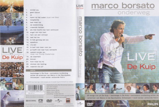 Voor release al 'Gouden' DVD voor Marco Borsato
