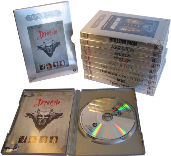 Nieuwe verpakking voor Superbit DVD's
