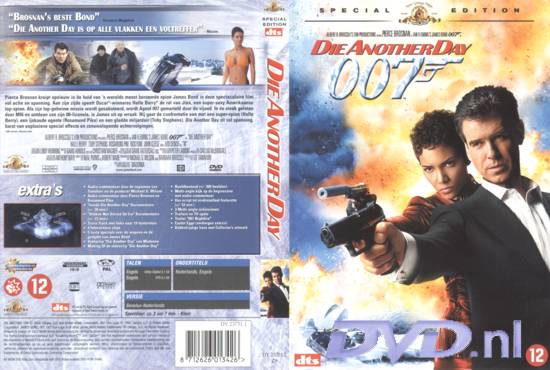 De omkeerbare 007 Die Another Day inlay